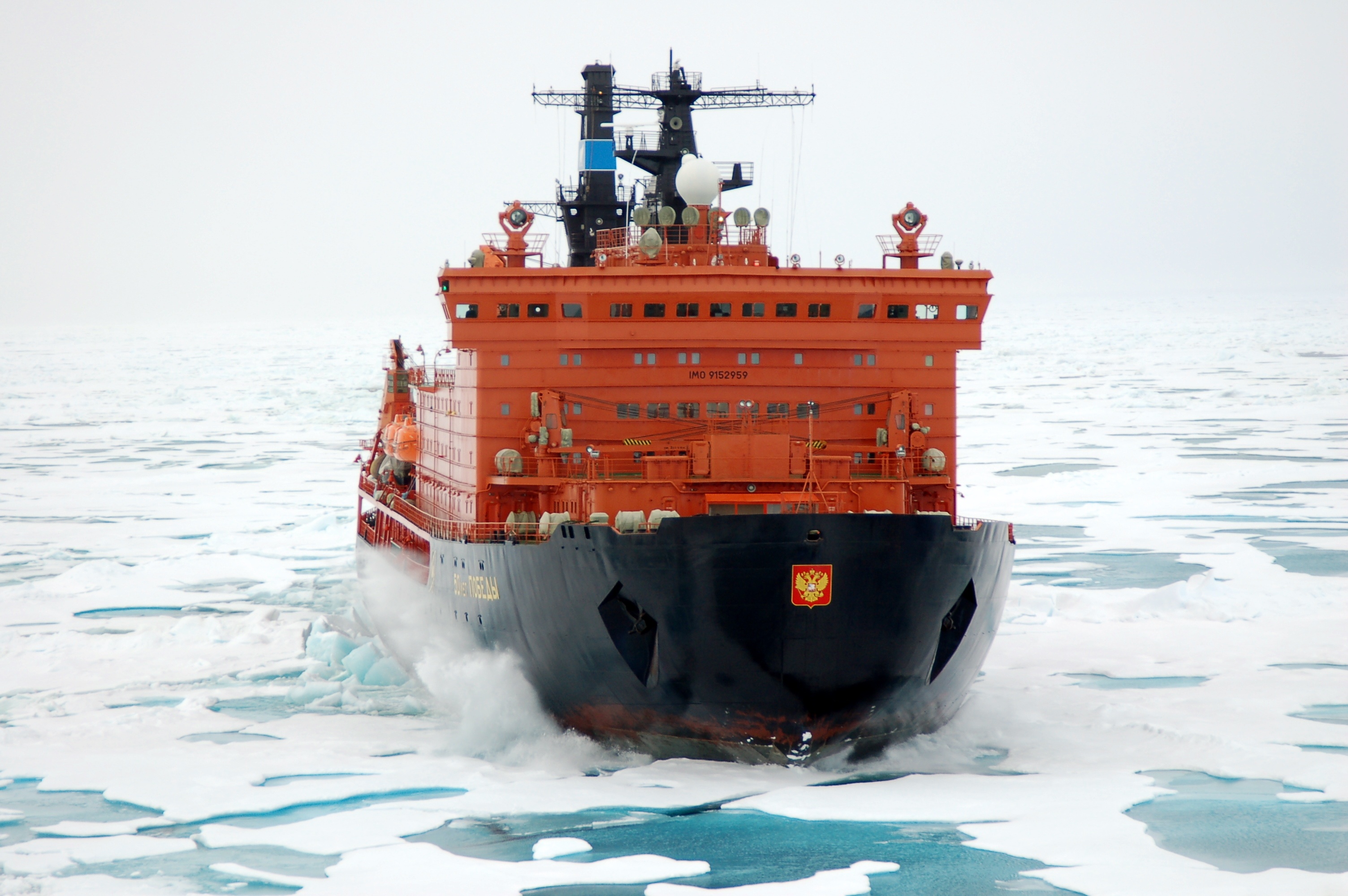 Wondering How to Get to the North Pole? Try a Nuclear Icebreaker
