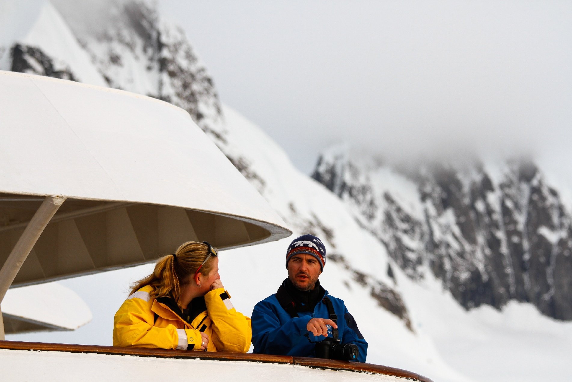 Experienced expedition guides are with you every step of the way to help interpret the sights and sounds of the polar regions.